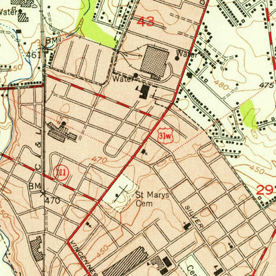 United States Geological Survey New Albany, IN-KY (1955, 24000-Scale) digital map