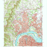 United States Geological Survey New Albany, IN-KY (1982, 24000-Scale) digital map
