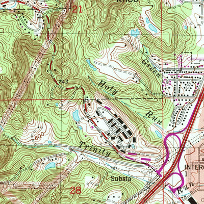 United States Geological Survey New Albany, IN-KY (1982, 24000-Scale) digital map