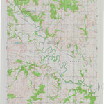 United States Geological Survey New Albany, KS (1975, 24000-Scale) digital map