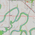 United States Geological Survey New Albany, KS (1975, 24000-Scale) digital map