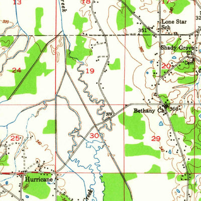United States Geological Survey New Albany, MS (1949, 62500-Scale) digital map