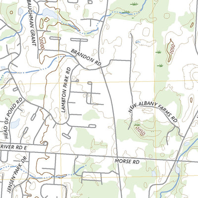 United States Geological Survey New Albany, OH (2023, 24000-Scale) digital map