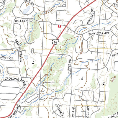 United States Geological Survey New Albany, OH (2023, 24000-Scale) digital map