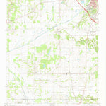 United States Geological Survey New Albany West, MS (1980, 24000-Scale) digital map