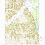 United States Geological Survey New Albin, IA (1968, 24000-Scale) digital map