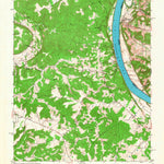 United States Geological Survey New Amsterdam, IN-KY (1950, 24000-Scale) digital map