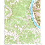 United States Geological Survey New Amsterdam, IN-KY (1970, 24000-Scale) digital map