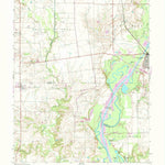 United States Geological Survey New Athens West, IL (1954, 24000-Scale) digital map