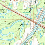 United States Geological Survey New Athens West, IL (1990, 24000-Scale) digital map