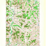 United States Geological Survey New Auburn, WI (1949, 62500-Scale) digital map