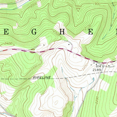 United States Geological Survey New Baltimore, PA (1967, 24000-Scale) digital map