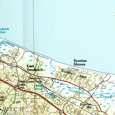 United States Geological Survey New Bedford, MA (1994, 100000-Scale) digital map