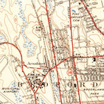 United States Geological Survey New Bedford North, MA (1941, 31680-Scale) digital map