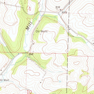 United States Geological Survey New Bedford, OH (1961, 24000-Scale) digital map