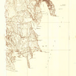 United States Geological Survey New Bedford South, MA (1936, 24000-Scale) digital map