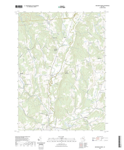 United States Geological Survey New Berlin North, NY (2023, 24000-Scale) digital map