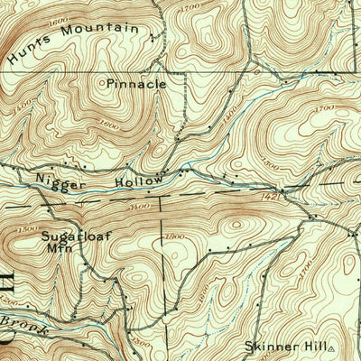 United States Geological Survey New Berlin, NY (1910, 62500-Scale) digital map