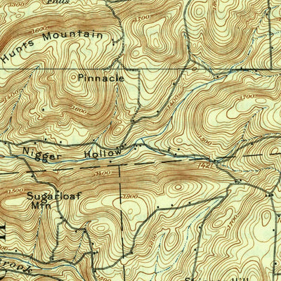United States Geological Survey New Berlin, NY (1912, 62500-Scale) digital map