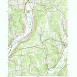 United States Geological Survey New Berlin South, NY (1943, 24000-Scale) digital map