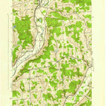 United States Geological Survey New Berlin South, NY (1945, 31680-Scale) digital map