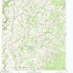 United States Geological Survey New Berlin, TX (1957, 24000-Scale) digital map