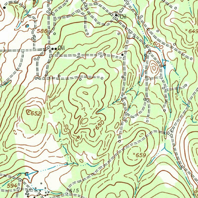 United States Geological Survey New Berlin, TX (1957, 24000-Scale) digital map