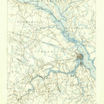 United States Geological Survey New Bern, NC (1903, 62500-Scale) digital map