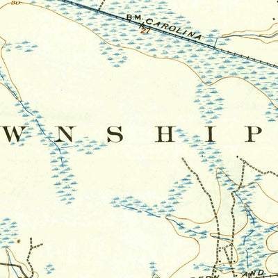 United States Geological Survey New Bern, NC (1903, 62500-Scale) digital map