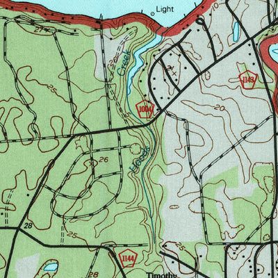 United States Geological Survey New Bern, NC (1994, 24000-Scale) digital map