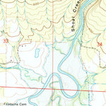 United States Geological Survey New Blaine, AR (1962, 24000-Scale) digital map