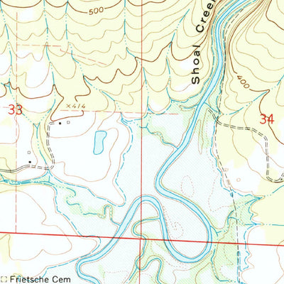 United States Geological Survey New Blaine, AR (1962, 24000-Scale) digital map