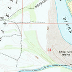 United States Geological Survey New Blaine, AR (1962, 24000-Scale) digital map