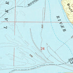 United States Geological Survey New Blaine, AR (1993, 24000-Scale) digital map