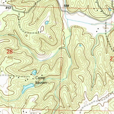 United States Geological Survey New Bloomfield, MO (2000, 24000-Scale) digital map