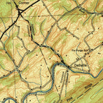 United States Geological Survey New Bloomfield, PA (1943, 62500-Scale) digital map