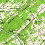 United States Geological Survey New Bloomfield, PA (1952, 62500-Scale) digital map