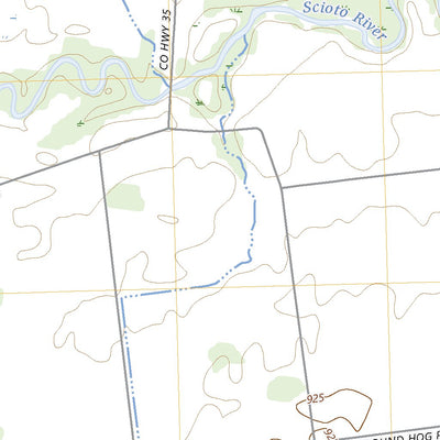 United States Geological Survey New Bloomington, OH (2023, 24000-Scale) digital map