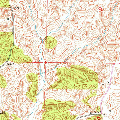 United States Geological Survey New Boston, MO (1951, 24000-Scale) digital map