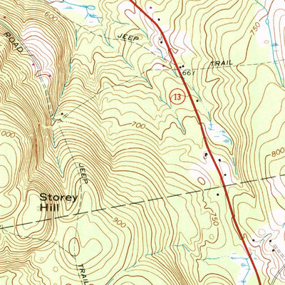 United States Geological Survey New Boston, NH (1968, 24000-Scale) digital map