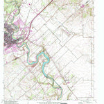 United States Geological Survey New Braunfels East, TX (1958, 24000-Scale) digital map