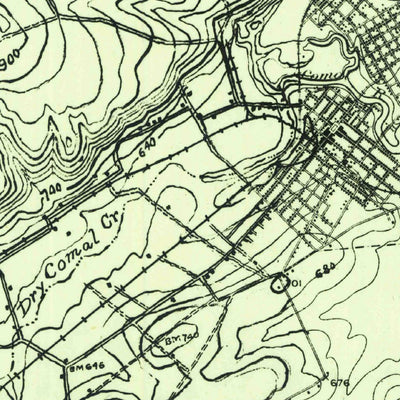 United States Geological Survey New Braunfels, TX (1927, 62500-Scale) digital map