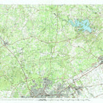 United States Geological Survey New Braunfels, TX (1992, 100000-Scale) digital map