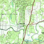 United States Geological Survey New Braunfels, TX (1992, 100000-Scale) digital map