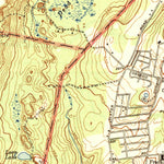 United States Geological Survey New Britain, CT (1946, 31680-Scale) digital map