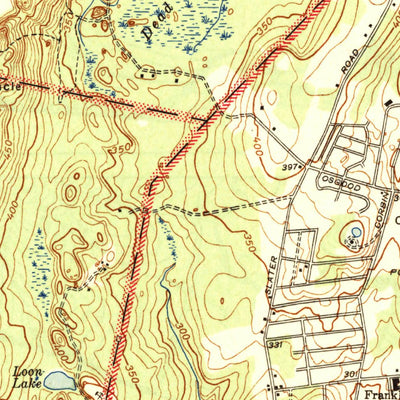 United States Geological Survey New Britain, CT (1946, 31680-Scale) digital map
