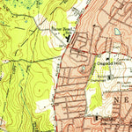 United States Geological Survey New Britain, CT (1953, 31680-Scale) digital map
