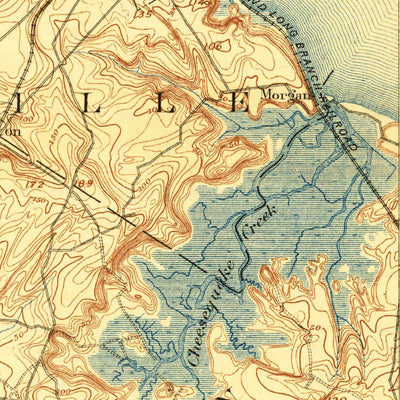 United States Geological Survey New Brunswick, NJ-NY (1901, 62500-Scale) digital map