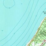 United States Geological Survey New Buffalo East, MI-IN (1970, 24000-Scale) digital map