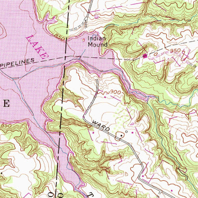 United States Geological Survey New Burlington, OH (1968, 24000-Scale) digital map
